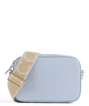 Сумка через плечо Tebe из зерненой кожи Coccinelle, синий