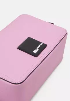 Сумка через плечо Tech Camera Bag Patch Karl Lagerfeld, розовый