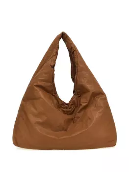 Сумка через плечо телесного цвета Nude, коричневый