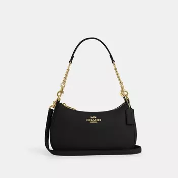 Сумка через плечо Teri COACH, золотой/черный