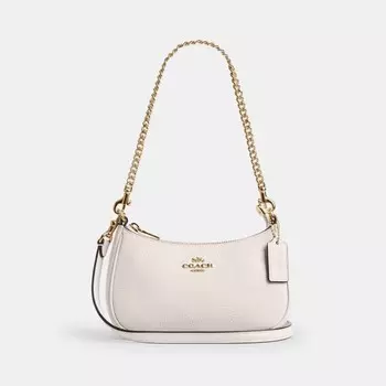 Сумка через плечо Teri Mini COACH, цвет gold/chalk