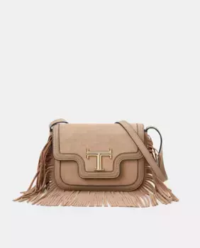 Сумка через плечо Tesa с бахромой Latouche, цвет Visn claro