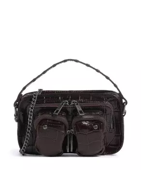 Сумка через плечо texas helena из тисненой кожи Nnoo, коричневый