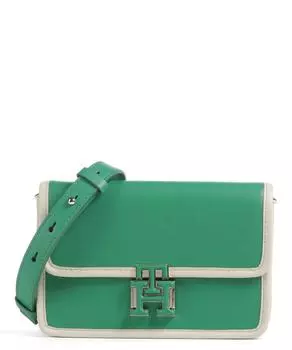 Сумка через плечо TH Logo из кожи наппы Tommy Hilfiger, зеленый