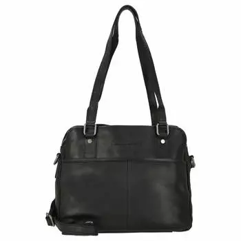 Сумка через плечо The Chesterfield Brand Ladies Bilbao Handtasche Leder 30 cm, черный