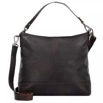 Сумка через плечо The Chesterfield Brand Wax Pull Up Leder 32 cm, коричневый