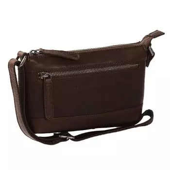 Сумка через плечо The Chesterfield Brand Wax Pull Up Leder 19 cm, коричневый