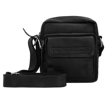 Сумка через плечо The Chesterfield Brand Wax Pull Up Leder 16 см, черный