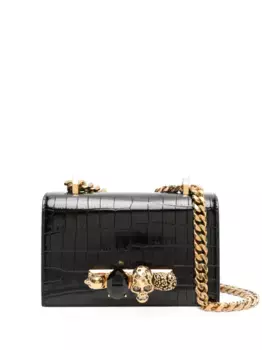 Сумка через плечо The Jewelled Alexander McQueen, черный