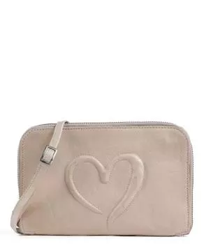 Сумка через плечо Theodor-Herzl-Platz 7 из зернистой яловой кожи. Taschendieb Wien, желтый