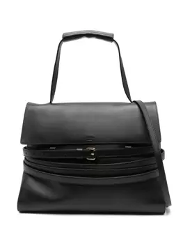 Сумка через плечо Tie Me среднего размера Moschino, черный