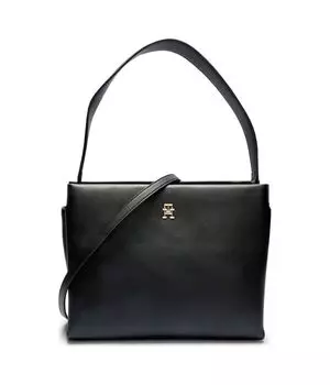 Сумка через плечо Tommy Hilfiger с логотипом, черный