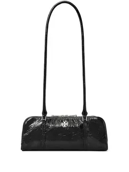 Сумка через плечо Tory Burch Micro Marshmallow, черный