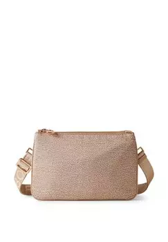 Сумка через плечо TRACOLLA LINE - Across body bag Borbonese, песочный