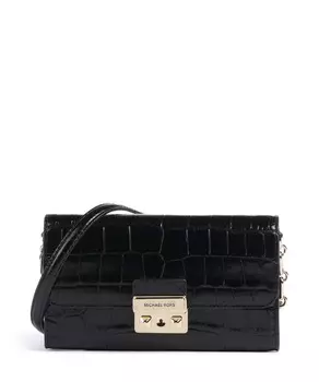 Сумка через плечо tribeca из тисненой телячьей кожи. Michael Kors, черный