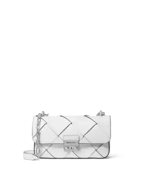Сумка через плечо Tribeca Small Convertible с цепочкой Michael Kors, белый