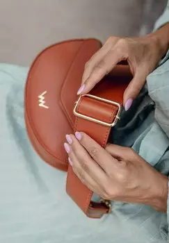 Сумка через плечо TRICIA - Across body bag VUCH, коричневый