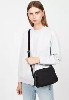 Сумка через плечо TROTTEUR ZIPP BASIC POMPON LANCASTER, черный