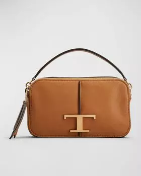 Сумка через плечо TSA Mini Camera Tod's, цвет Kenia Scuro