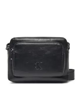 Сумка через плечо Tumbled Camera Bag Pu K50K512988 Calvin Klein Jeans, черный