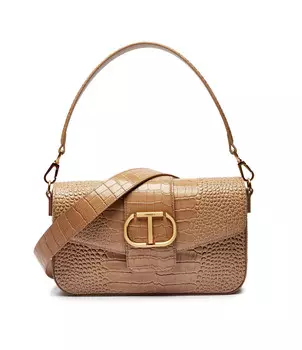 Сумка через плечо TWINSET Amie, бежевый