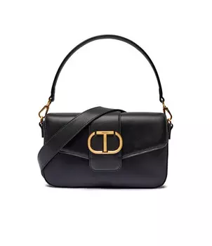 Сумка через плечо TWINSET, черный