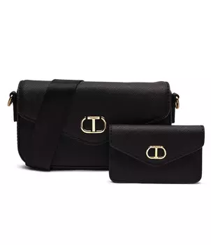 Сумка через плечо TWINSET + marsupio, черный