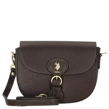 Сумка через плечо U.S. Polo Assn. Arlington Umhngetasche 23 см, темно-коричневый