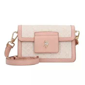 Сумка через плечо U.S. POLO ASSN. New Hampton, светло-розовый