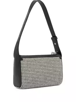 Сумка через плечо, украшенная кристаллами TOUS, черный