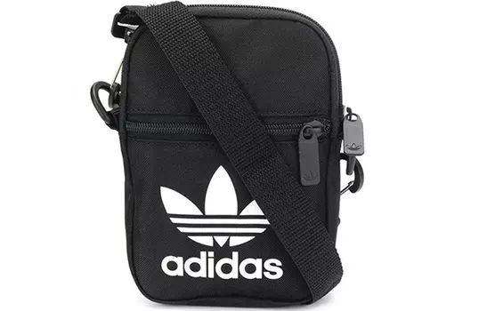 Сумка через плечо унисекс adidas originals, Черный