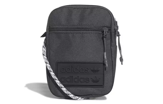 Сумка через плечо унисекс adidas originals, Черный