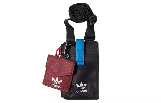 Сумка через плечо унисекс adidas originals, Черный