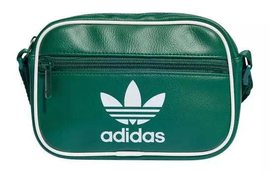 Сумка через плечо унисекс adidas originals, Зеленый лес