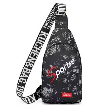 Сумка через плечо унисекс Aini Rabbit, Зеленый