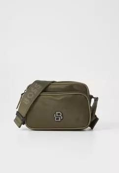 Сумка через плечо UNISEX BOSS, хаки