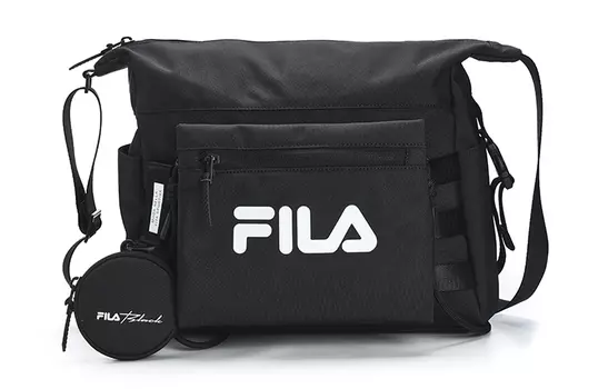 Сумка через плечо унисекс FILA, Black