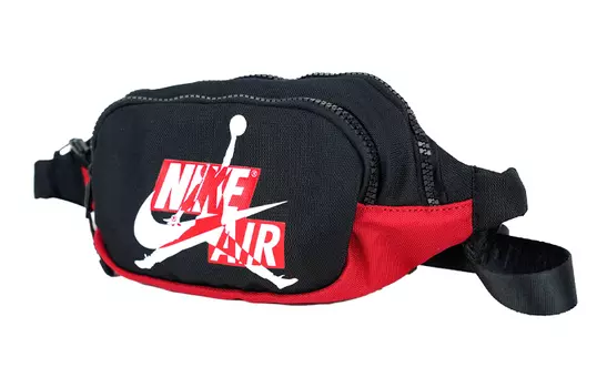 Сумка через плечо унисекс Jordan, Black/Red