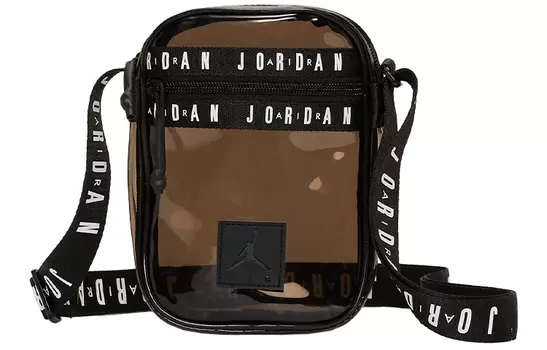 Сумка через плечо унисекс Jordan, Черный