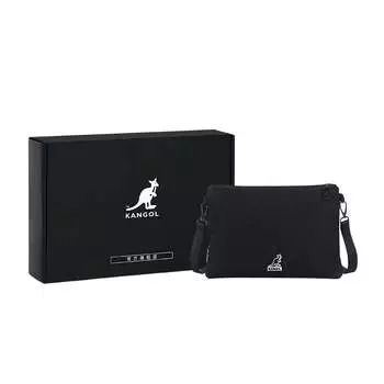 Сумка через плечо унисекс KANGOL, Хаки (с подарочной коробкой)