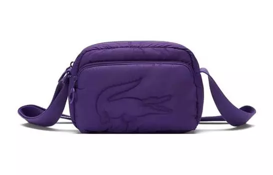 Сумка через плечо унисекс LACOSTE, Purple
