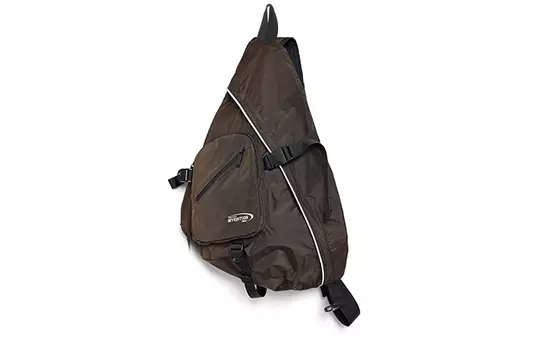 Сумка через плечо унисекс Myedition, Асфальтовый серый