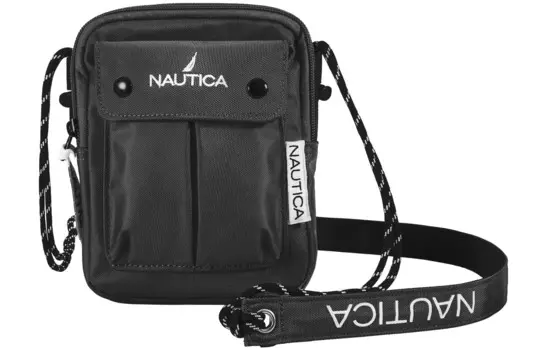 Сумка через плечо унисекс Nautica, Черный