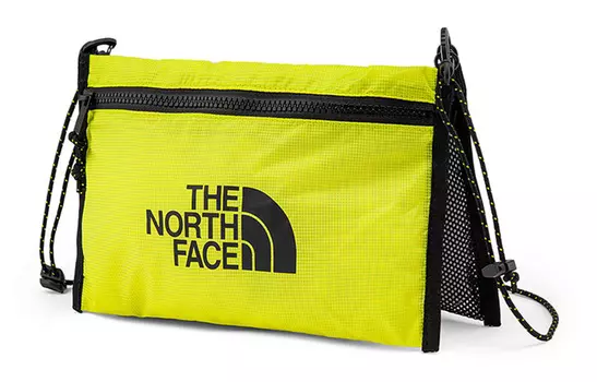 Сумка через плечо унисекс THE NORTH FACE, Fluorescent yellow