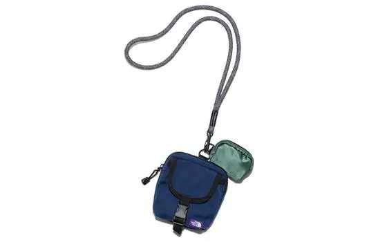 Сумка через плечо унисекс THE NORTH FACE, Teal blue spelled purple spelled blue