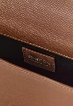 Сумка через плечо United Colors of Benetton, коричневая