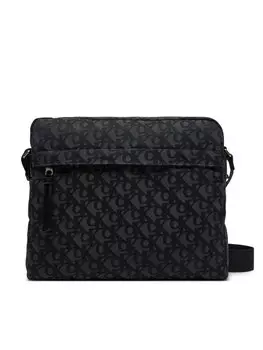 Сумка через плечо Unstructured Monogram Flight Bag LV04G3097G Calvin Klein Jeans, черный