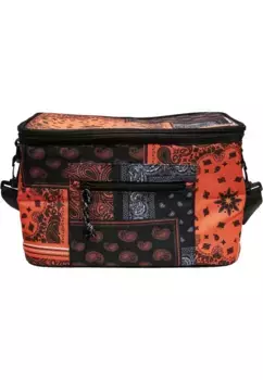 Сумка через плечо URBAN CLASSICS " Urban Classics Unisex Bandana Patchwork Print Cooling Bag" (1 шт.), оранжевый