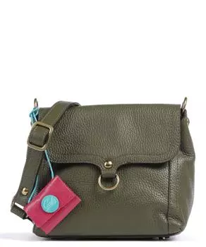 Сумка через плечо Urban Lena из зерненой телячьей кожи. Gabs, зеленый