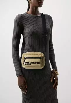 Сумка через плечо UTILITY CROSSBODY UNISEX Karl Lagerfeld Jeans, цвет beige